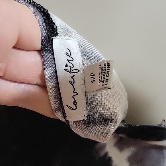 Love, fire tiedye one piece - Picture 3 of 5